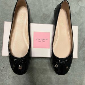 Kate Spade Cambridge Patent Leather ballet flats size 10